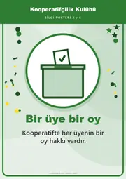 Kooperatifçilik Kulübü Pano Şeridi ve 6 Bilgi Posteri (8 parça · 84 × 59 cm) — 11. sayfa