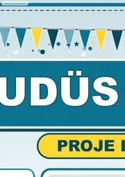 Kudüs Ben’im Projesi Dev Panosu (12 parça · 84 × 89 cm) — 3. sayfa