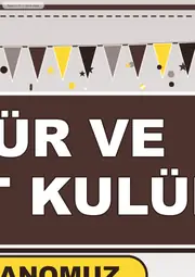 Kültür ve Edebiyat Kulübü Dev Panosu (12 parça · 84 × 89 cm) — 4. sayfa