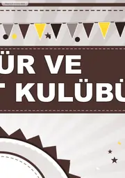 Kültür ve Edebiyat Kulübü Pano Şeridi ve 6 Bilgi Posteri (8 parça · 84 × 59 cm) — 4. sayfa
