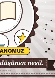 Kültür ve Edebiyat Kulübü Pano Şeridi ve 6 Bilgi Posteri (8 parça · 84 × 59 cm) — 8. sayfa