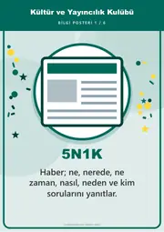 Kültür ve Yayıncılık Kulübü Pano Şeridi ve 6 Bilgi Posteri (8 parça · 84 × 59 cm) — 10. sayfa