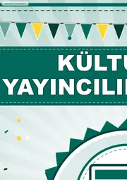 Kültür ve Yayıncılık Kulübü Pano Şeridi ve 6 Bilgi Posteri (8 parça · 84 × 59 cm) — 3. sayfa