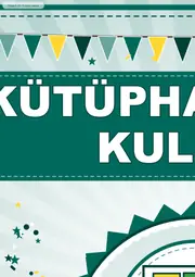 Kütüphanecilik Kulübü Pano Şeridi ve 6 Bilgi Posteri (8 parça · 84 × 59 cm) — 3. sayfa