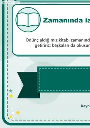 Kütüphaneler Haftası Dev Panosu (12 parça · 84 × 89 cm) — 10. sayfa