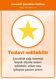 Lösemili Çocuklar Haftası Pano Şeridi ve 6 Bilgi Posteri (8 parça · 84 × 59 cm) — 11. sayfa