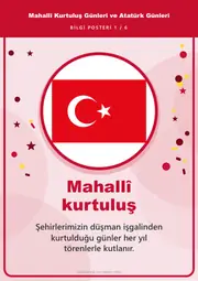 Mahallî Kurtuluş Günleri ve Atatürk Günleri Pano Şeridi ve 6 Bilgi Posteri (8 parça · 84 × 59 cm) — 10. sayfa