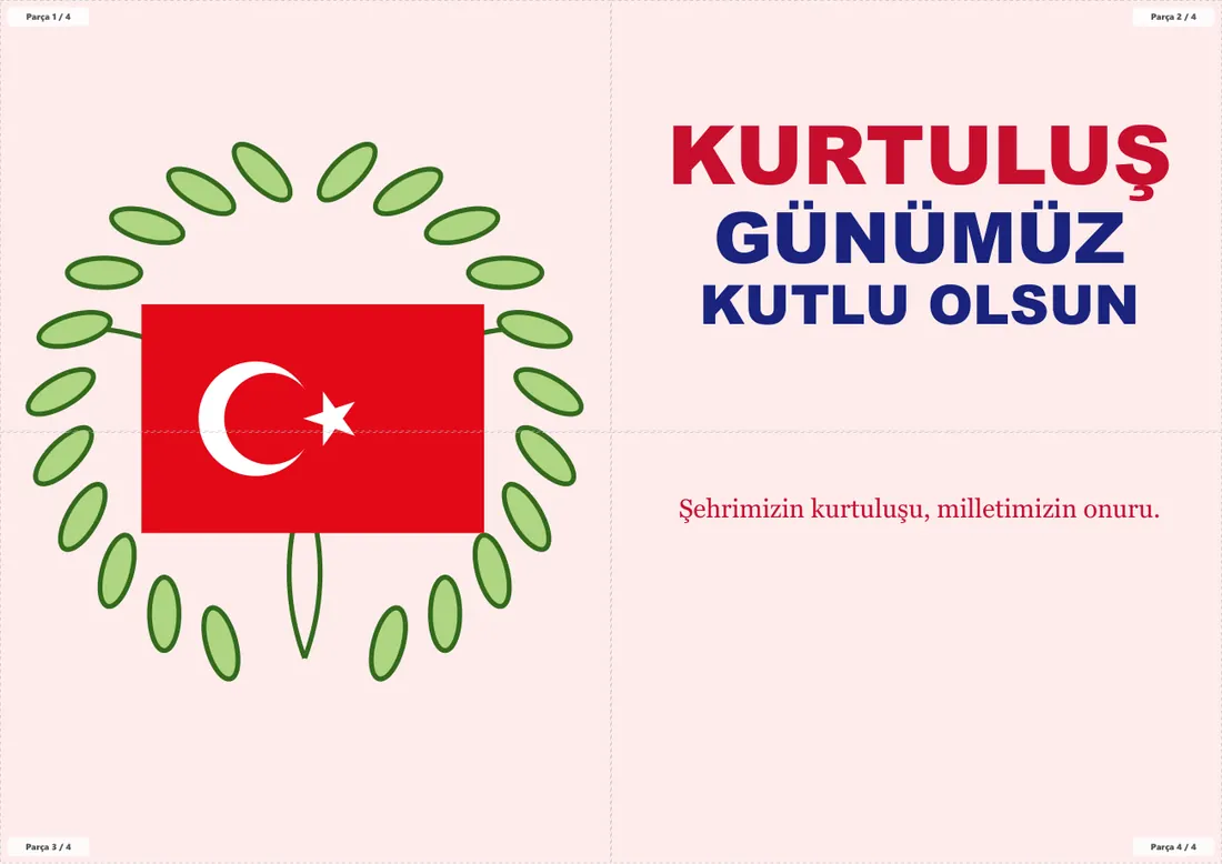 Mahallî Kurtuluş Günleri ve Atatürk Günleri Pano ve Etkinlik Paketi birleşik görünüm