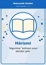 Matematik Kulübü Pano Şeridi ve 6 Bilgi Posteri (8 parça · 84 × 59 cm) — 14. sayfa