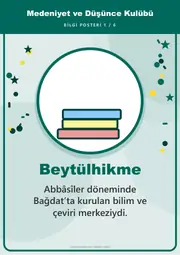 Medeniyet ve Düşünce Kulübü Pano Şeridi ve 6 Bilgi Posteri (8 parça · 84 × 59 cm) — 10. sayfa