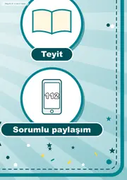 Medya ve Bilgi Okuryazarlığı Kulübü Pano Şeridi ve 6 Bilgi Posteri (8 parça · 84 × 59 cm) — 9. sayfa
