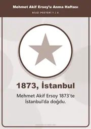Mehmet Akif Ersoy’u Anma Haftası Pano Şeridi ve 6 Bilgi Posteri (8 parça · 84 × 59 cm) — 10. sayfa