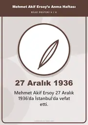Mehmet Akif Ersoy’u Anma Haftası Pano Şeridi ve 6 Bilgi Posteri (8 parça · 84 × 59 cm) — 15. sayfa