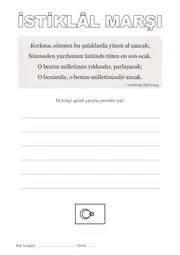 Mehmet Akif Ersoy’u Anma Haftası Pano ve Etkinlik Paketi — 7. sayfa