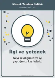 Meslek Tanıtma Kulübü Pano Şeridi ve 6 Bilgi Posteri (8 parça · 84 × 59 cm) — 10. sayfa