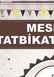 Mesleki Tatbikat Kulübü Pano Şeridi ve 6 Bilgi Posteri (8 parça · 84 × 59 cm) — 3. sayfa
