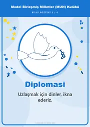 Model Birleşmiş Milletler (MUN) Kulübü Pano Şeridi ve 6 Bilgi Posteri (8 parça · 84 × 59 cm) — 12. sayfa