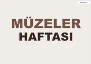 Müzeler Haftası Pano ve Etkinlik Paketi — 11. sayfa