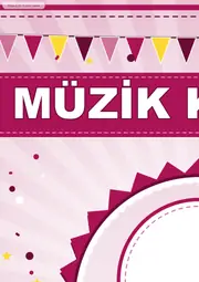 Müzik Kulübü Pano Şeridi ve 6 Bilgi Posteri (8 parça · 84 × 59 cm) — 3. sayfa