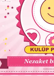 Nezaket Hareketi Kulübü Pano Şeridi ve 6 Bilgi Posteri (8 parça · 84 × 59 cm) — 7. sayfa