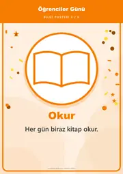 Öğrenciler Günü Pano Şeridi ve 6 Bilgi Posteri (8 parça · 84 × 59 cm) — 12. sayfa
