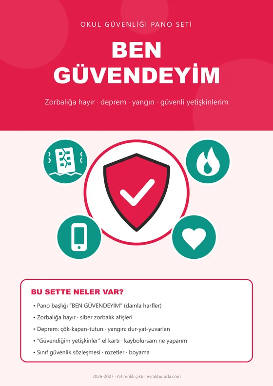 Ben Güvendeyim Panosu kapağı