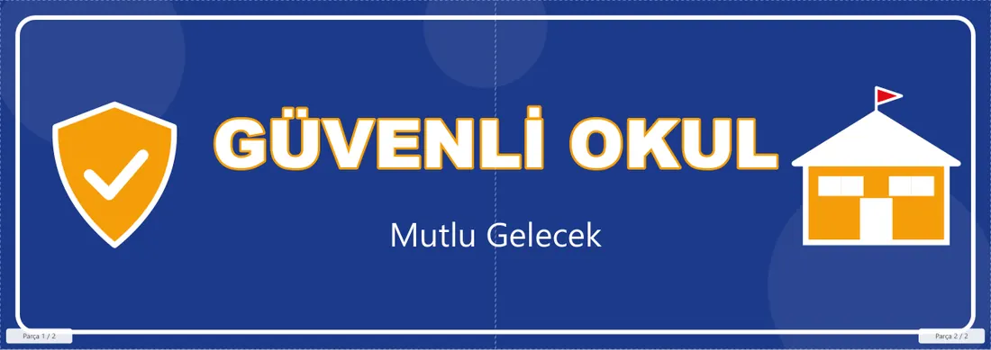 Güvenli Okul Panosu birleşik görünüm