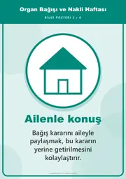 Organ Bağışı ve Nakli Haftası Pano Şeridi ve 6 Bilgi Posteri (8 parça · 84 × 59 cm) — 12. sayfa
