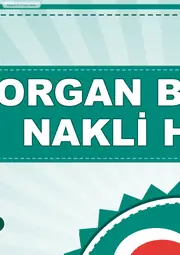 Organ Bağışı ve Nakli Haftası Pano Şeridi ve 6 Bilgi Posteri (8 parça · 84 × 59 cm) — 3. sayfa