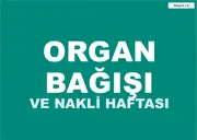 Organ Bağışı ve Nakli Haftası Pano ve Etkinlik Paketi — 12. sayfa