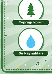 Orman Haftası Pano Şeridi ve 6 Bilgi Posteri (8 parça · 84 × 59 cm) — 6. sayfa