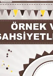 Örnek ve Öncü Şahsiyetler Kulübü Pano Şeridi ve 6 Bilgi Posteri (8 parça · 84 × 59 cm) — 3. sayfa