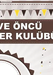 Örnek ve Öncü Şahsiyetler Kulübü Pano Şeridi ve 6 Bilgi Posteri (8 parça · 84 × 59 cm) — 4. sayfa