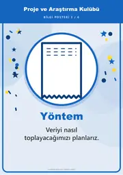 Proje ve Araştırma Kulübü Pano Şeridi ve 6 Bilgi Posteri (8 parça · 84 × 59 cm) — 12. sayfa