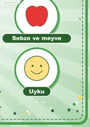 Sağlık, Temizlik ve Beslenme Kulübü Pano Şeridi ve 6 Bilgi Posteri (8 parça · 84 × 59 cm) — 9. sayfa