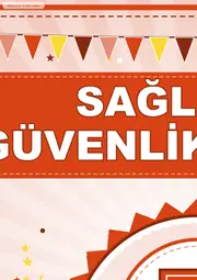 Sağlık ve Güvenlik Kulübü Pano Şeridi ve 6 Bilgi Posteri (8 parça · 84 × 59 cm) — 3. sayfa