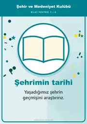 Şehir ve Medeniyet Kulübü Pano Şeridi ve 6 Bilgi Posteri (8 parça · 84 × 59 cm) — 10. sayfa