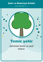 Şehir ve Medeniyet Kulübü Pano Şeridi ve 6 Bilgi Posteri (8 parça · 84 × 59 cm) — 14. sayfa
