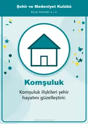 Şehir ve Medeniyet Kulübü Pano Şeridi ve 6 Bilgi Posteri (8 parça · 84 × 59 cm) — 15. sayfa