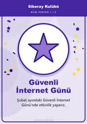 Siberay Kulübü Pano Şeridi ve 6 Bilgi Posteri (8 parça · 84 × 59 cm) — 10. sayfa