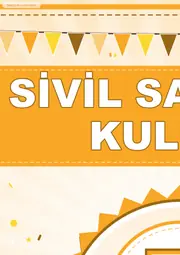 Sivil Savunma Kulübü Pano Şeridi ve 6 Bilgi Posteri (8 parça · 84 × 59 cm) — 3. sayfa