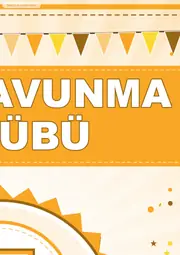Sivil Savunma Kulübü Pano Şeridi ve 6 Bilgi Posteri (8 parça · 84 × 59 cm) — 4. sayfa