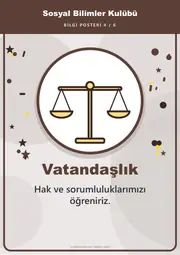 Sosyal Bilimler Kulübü Pano Şeridi ve 6 Bilgi Posteri (8 parça · 84 × 59 cm) — 13. sayfa