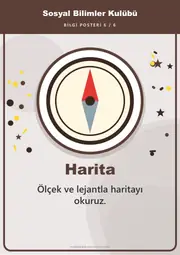 Sosyal Bilimler Kulübü Pano Şeridi ve 6 Bilgi Posteri (8 parça · 84 × 59 cm) — 15. sayfa