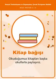 Sosyal Yardımlaşma ve Dayanışma, Çocuk Esirgeme Kulübü Pano Şeridi ve 6 Bilgi Posteri (8 parça · 84 × 59 cm) — 12. sayfa