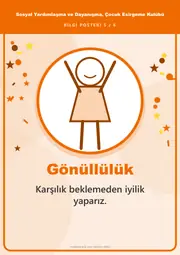 Sosyal Yardımlaşma ve Dayanışma, Çocuk Esirgeme Kulübü Pano Şeridi ve 6 Bilgi Posteri (8 parça · 84 × 59 cm) — 14. sayfa