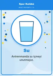 Spor Kulübü Pano Şeridi ve 6 Bilgi Posteri (8 parça · 84 × 59 cm) — 14. sayfa