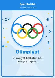 Spor Kulübü Pano Şeridi ve 6 Bilgi Posteri (8 parça · 84 × 59 cm) — 15. sayfa