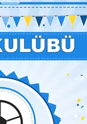 Spor Kulübü Pano Şeridi ve 6 Bilgi Posteri (8 parça · 84 × 59 cm) — 4. sayfa
