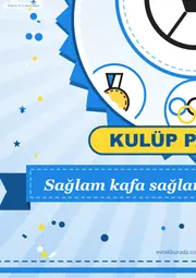 Spor Kulübü Pano Şeridi ve 6 Bilgi Posteri (8 parça · 84 × 59 cm) — 7. sayfa